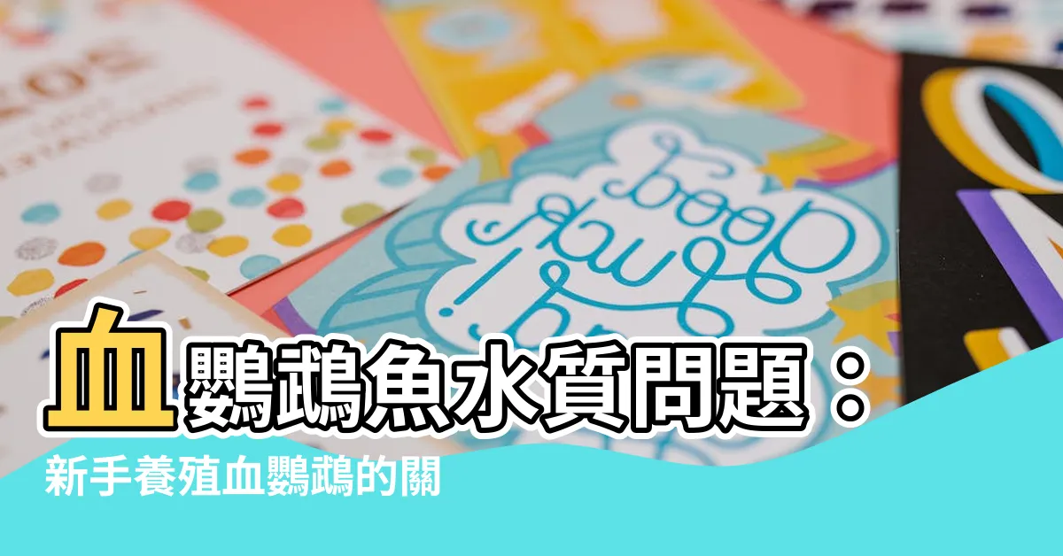 【血鸚鵡水質】血鸚鵡魚水質問題：新手養殖血鸚鵡的關鍵秘訣！