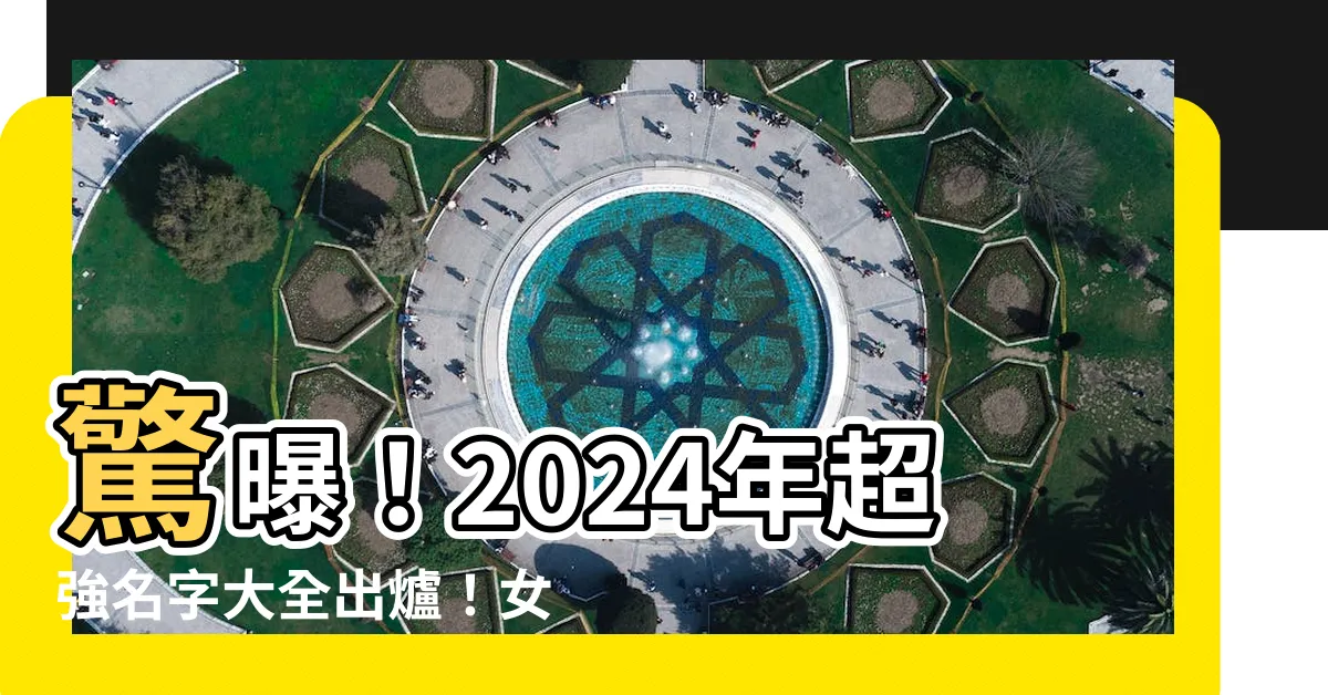 【名字 大全】驚曝！2024年超強名字大全出爐！女孩取名的終極指南就在這！