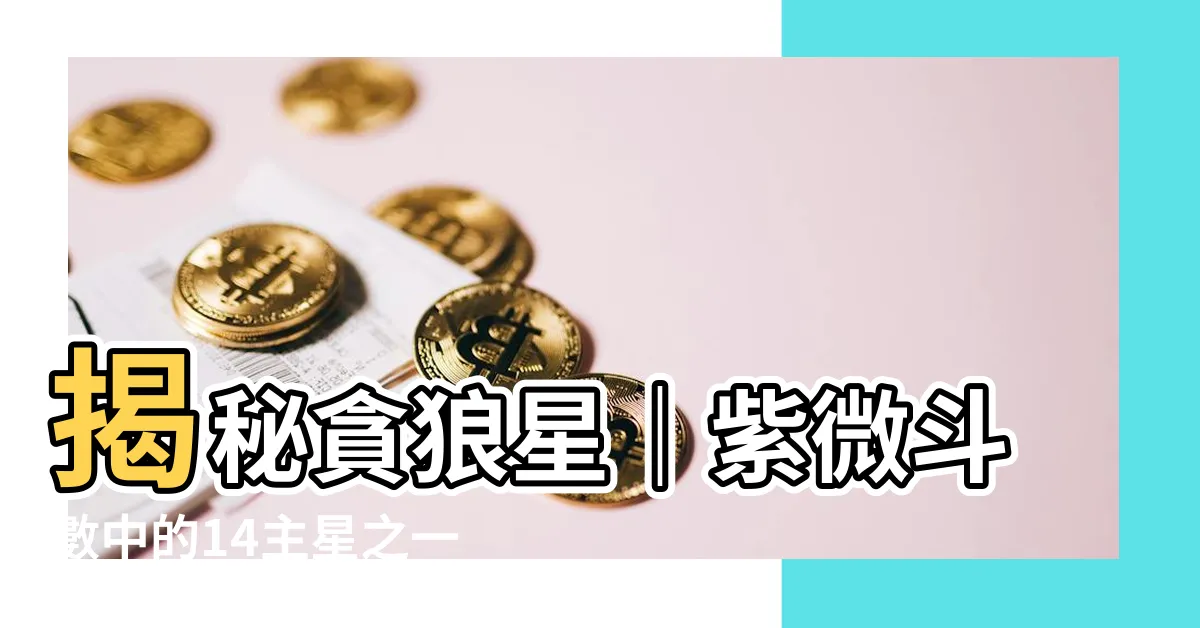 【貪狼星】揭秘貪狼星｜紫微鬥數中的14主星之一｜貪狼解析