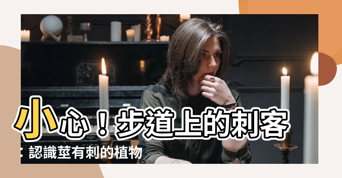 【莖有刺的植物】小心！步道上的刺客：認識莖有刺的植物刺客植物