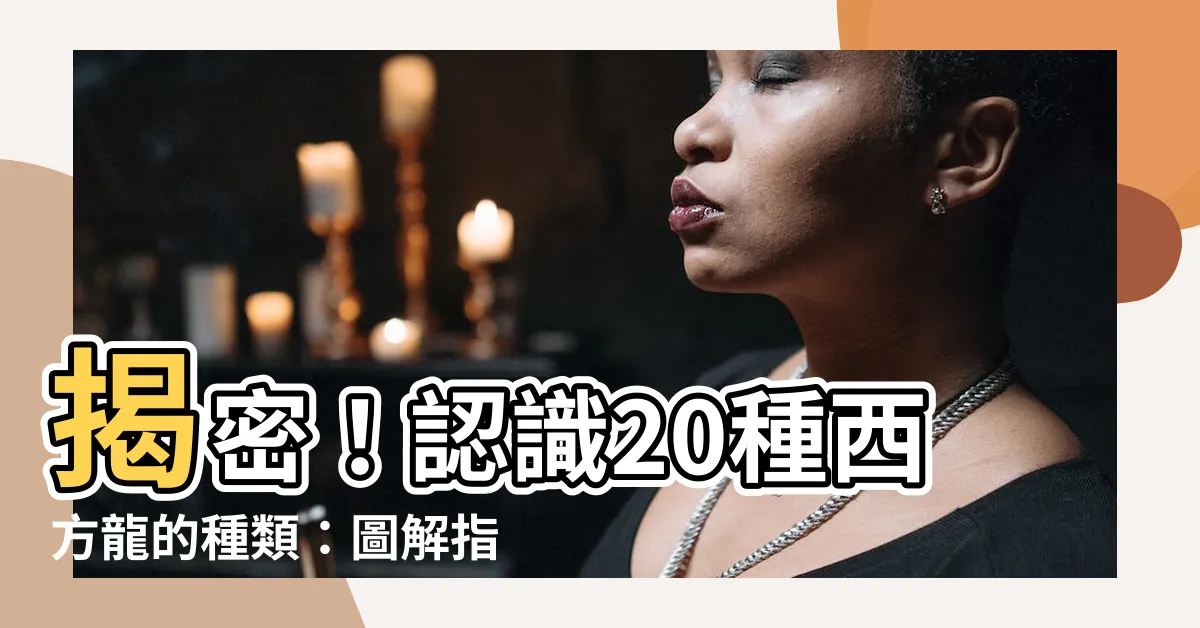 【西方龍的種類】揭密！認識20種西方龍的種類：圖解指南