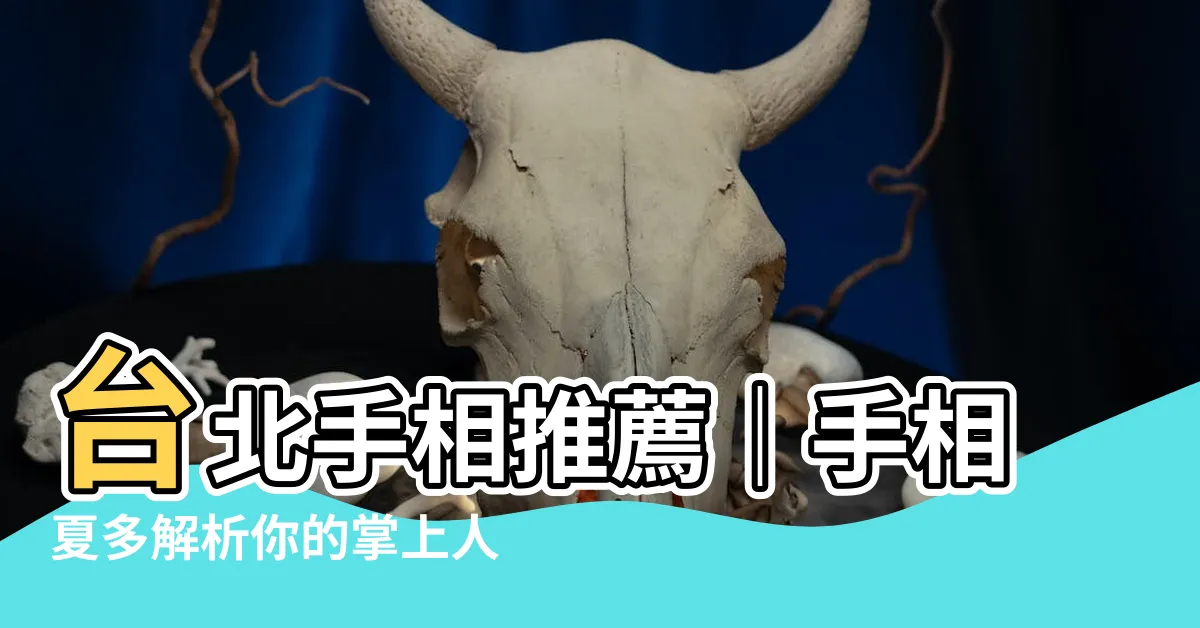 【台北手相推薦】台北手相推薦｜手相夏多解析你的掌上人生