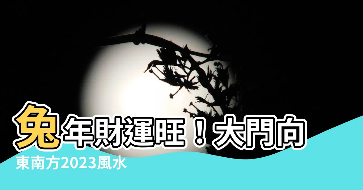 【大門向東南2023】兔年財運旺！大門向東南方2023風水佈局