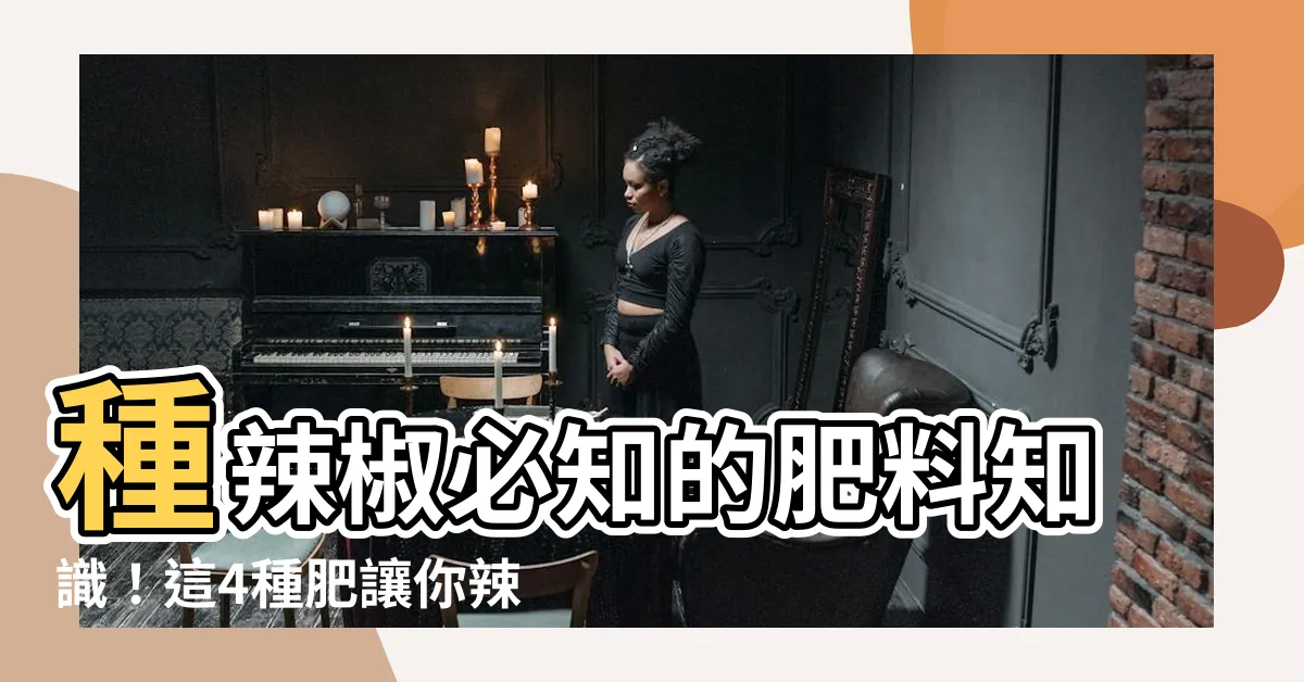 【種辣椒肥料】種辣椒必知的肥料知識！這4種肥讓你辣椒大豐收
