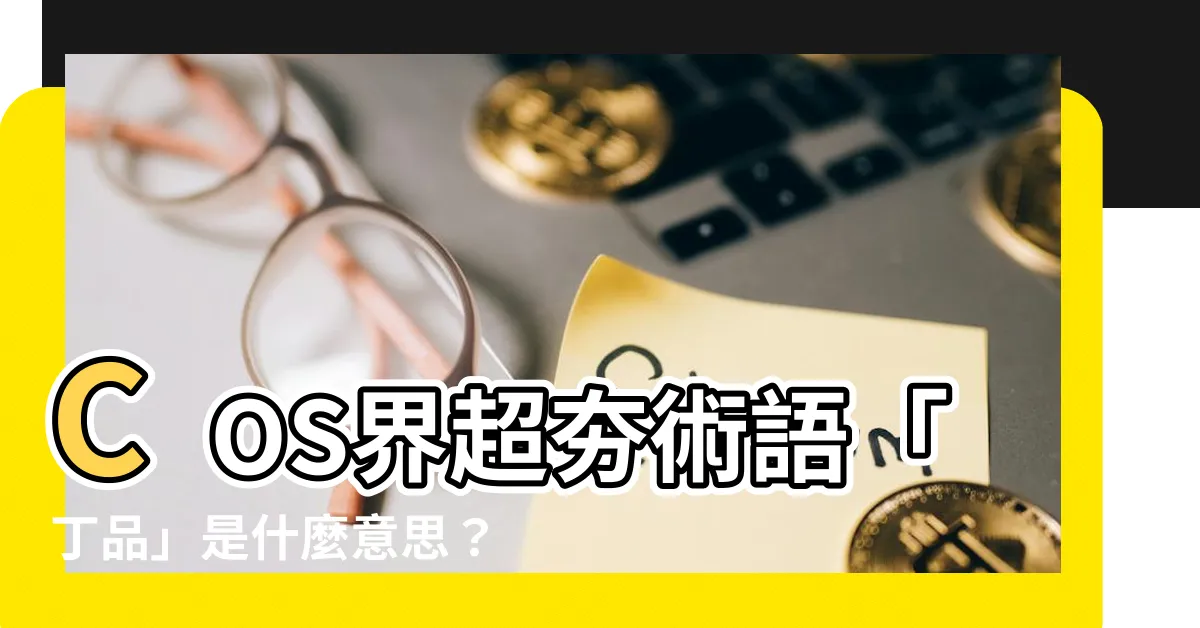 【丁品 意思】COS界超夯術語「丁品」是什麼意思？搞懂讓你晉升資深同好！