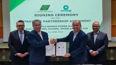 th-plantations-partners-cenergi-sea-to-develop-biogas-power-plant-in-johor