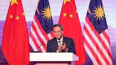 china-to-work-with-malaysia-to-boost-synergy-of-development-strategies:-premier-li-qiang