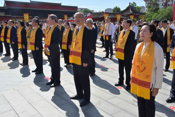 麥美娟甘肅出席公祭伏羲大典