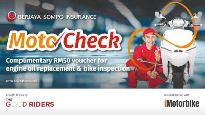 berjaya-sompo-launches-‘the-good-riders:-motocheck’-drive-in-tie-up-with-imotorbike
