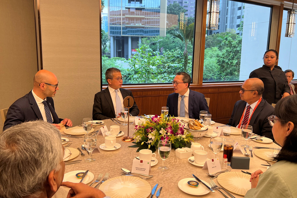 林定國獅城推廣香港法律服務