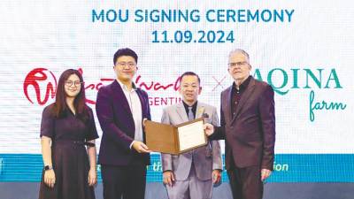 resorts-world-genting-signs-mous-with-nestle-and-aqina-farm