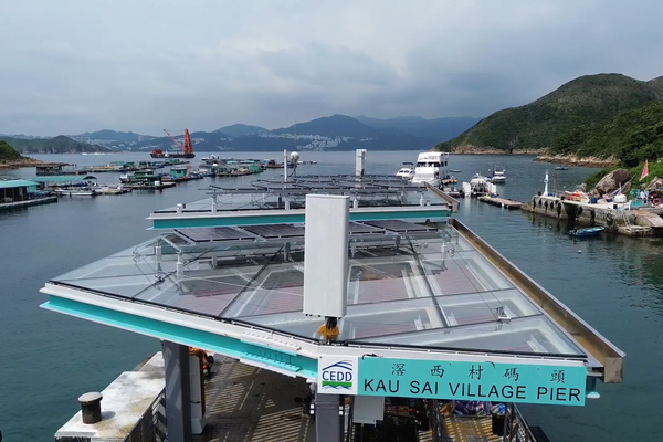 新滘西村碼頭配套完善-便利市民